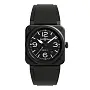 Bell & Ross BR 03 Schwarz Matt BR03A-BL-CE/SRB