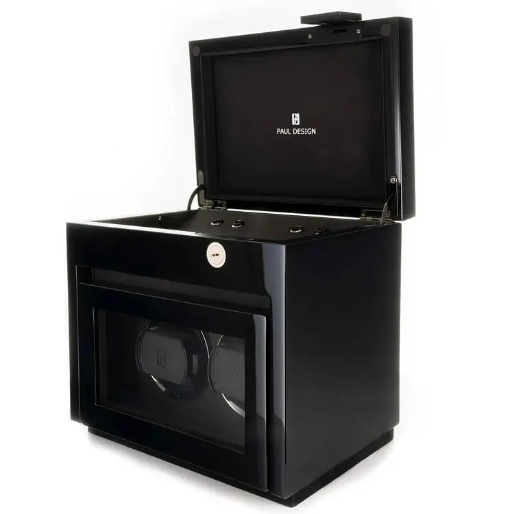 Paul Design Gentlemen 2+3 Schwarz Hochglanz