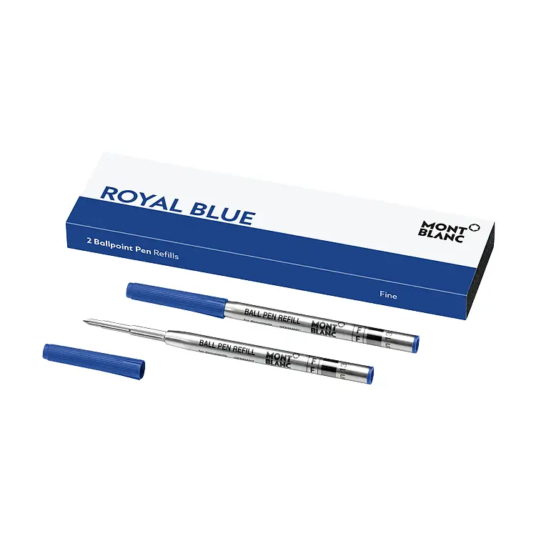 Ersatzmine Montblanc für Kugelschreiber Fine Royals Blau F 128213