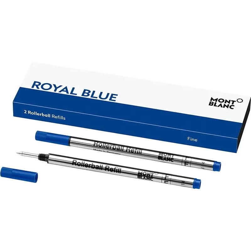 Mine Montblanc Rollerball 128232 F Königsblau