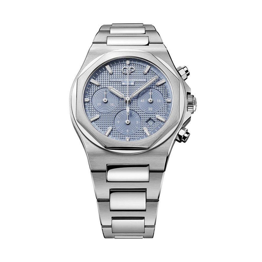Girard-Perregaux Laureato Chronograph Eisblau 81020-11-3370-1GM