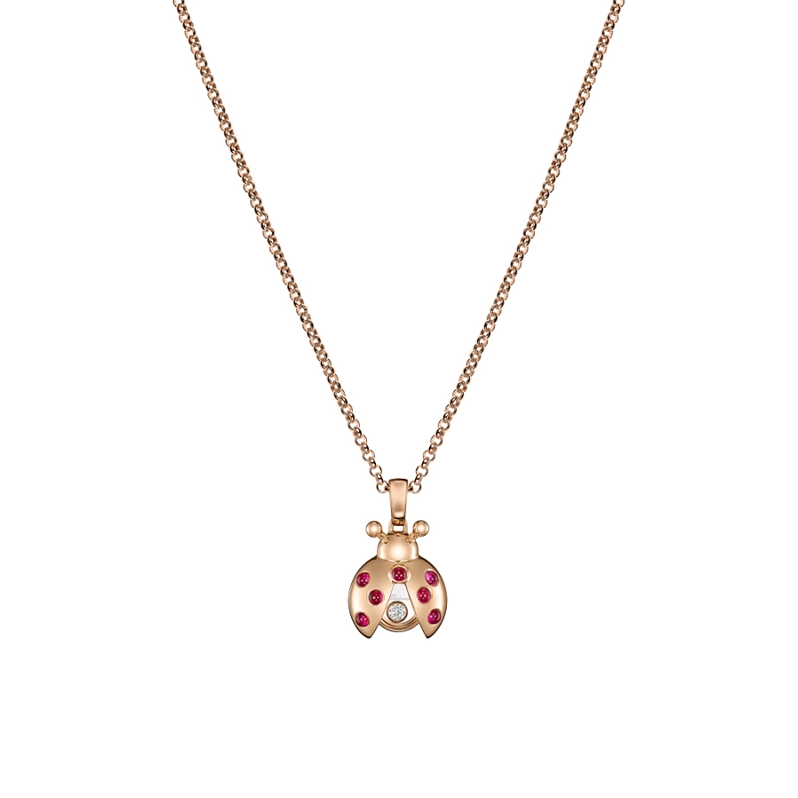 Gold-Anhänger Chopard Happy Diamonds Marienkäfer 79A186-5001