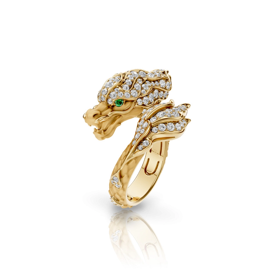 Ring Carrera Y Carrera Neu Shanghai Maxi Pave