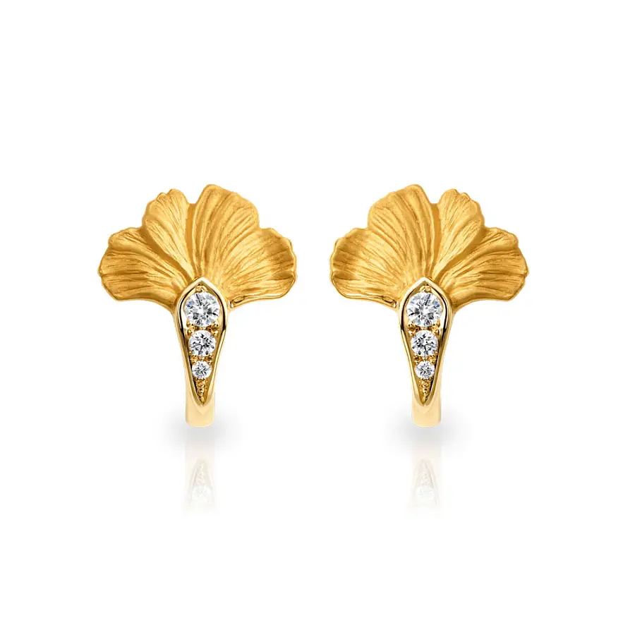 Ohrringe Sautoir Ginkgo Mini