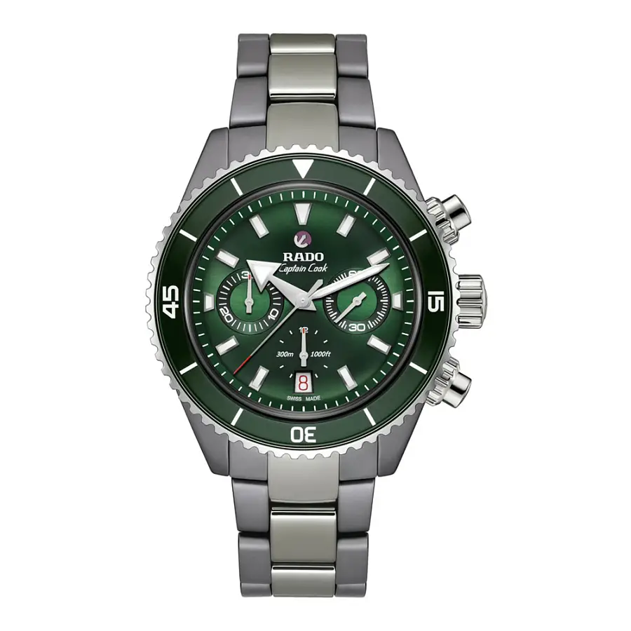 Rado Captain Cook High-Tech Keramik Automatik Chronograph R32189313