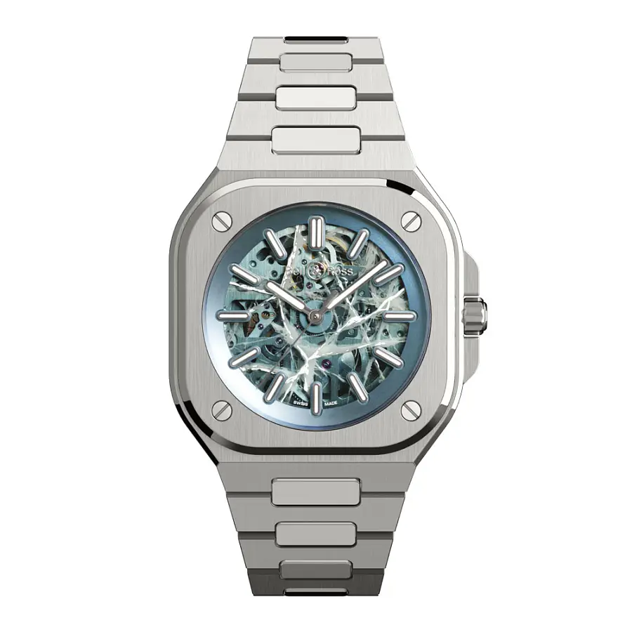 Bell & Ross BR-05 Skelett Arktisblau BR05A-AB-SKST/SST