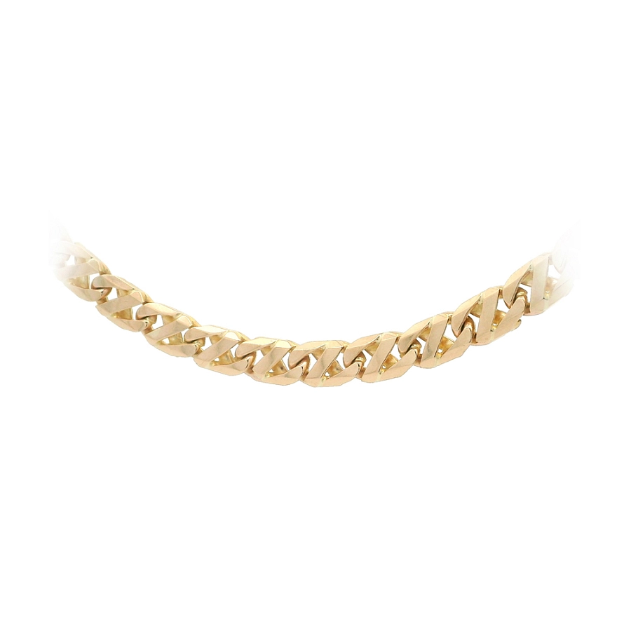 Gucci-Kette aus 14K Gelbgold, 51 cm