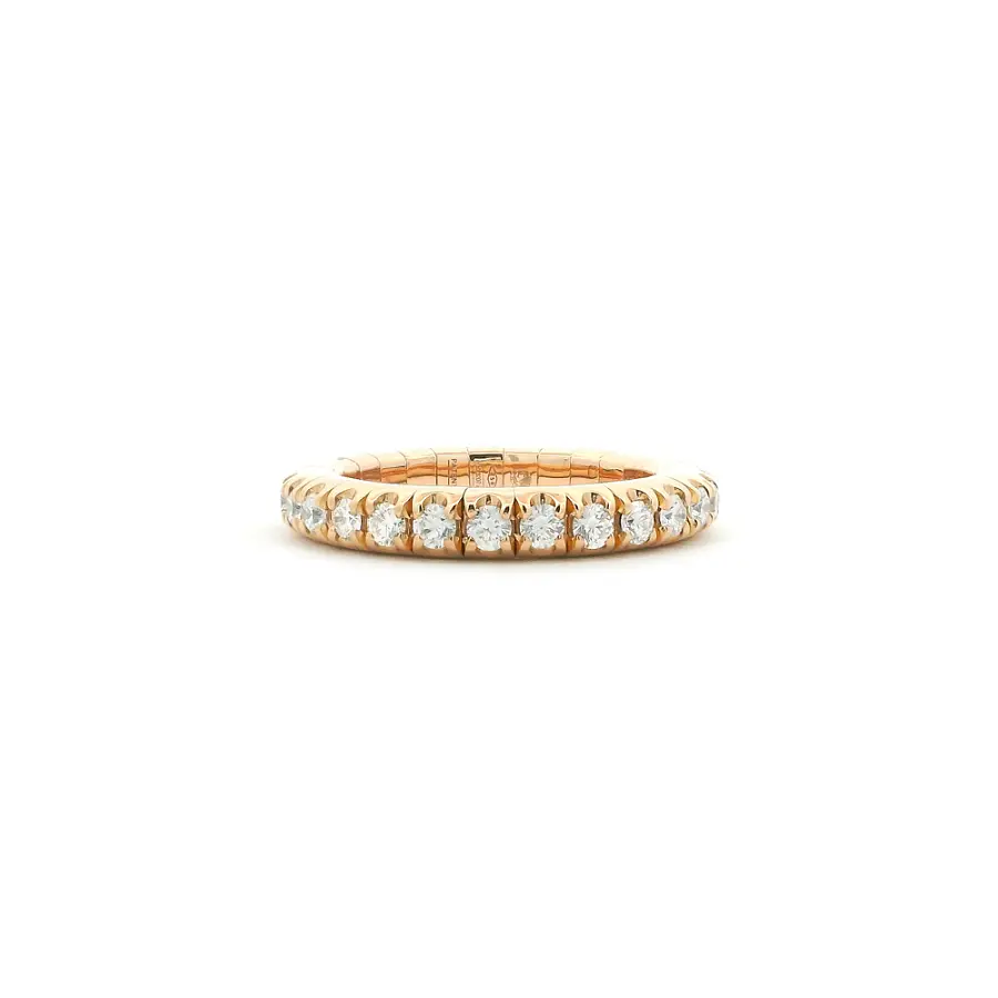 Eternity-Ring aus 18kt Roségold mit Diamanten 1,06 ct