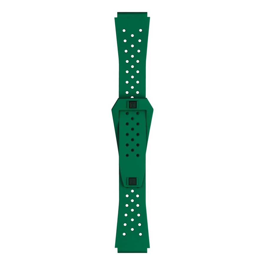 Grünes Tissot Sideral Gummiarmband 20 mm T852.048.862