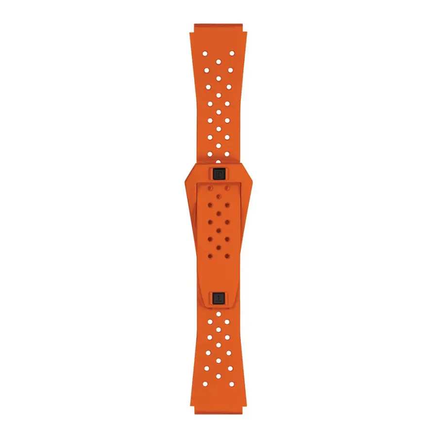 Orangenes Tissot Sideral 20 mm Gummiarmband T852.048.86