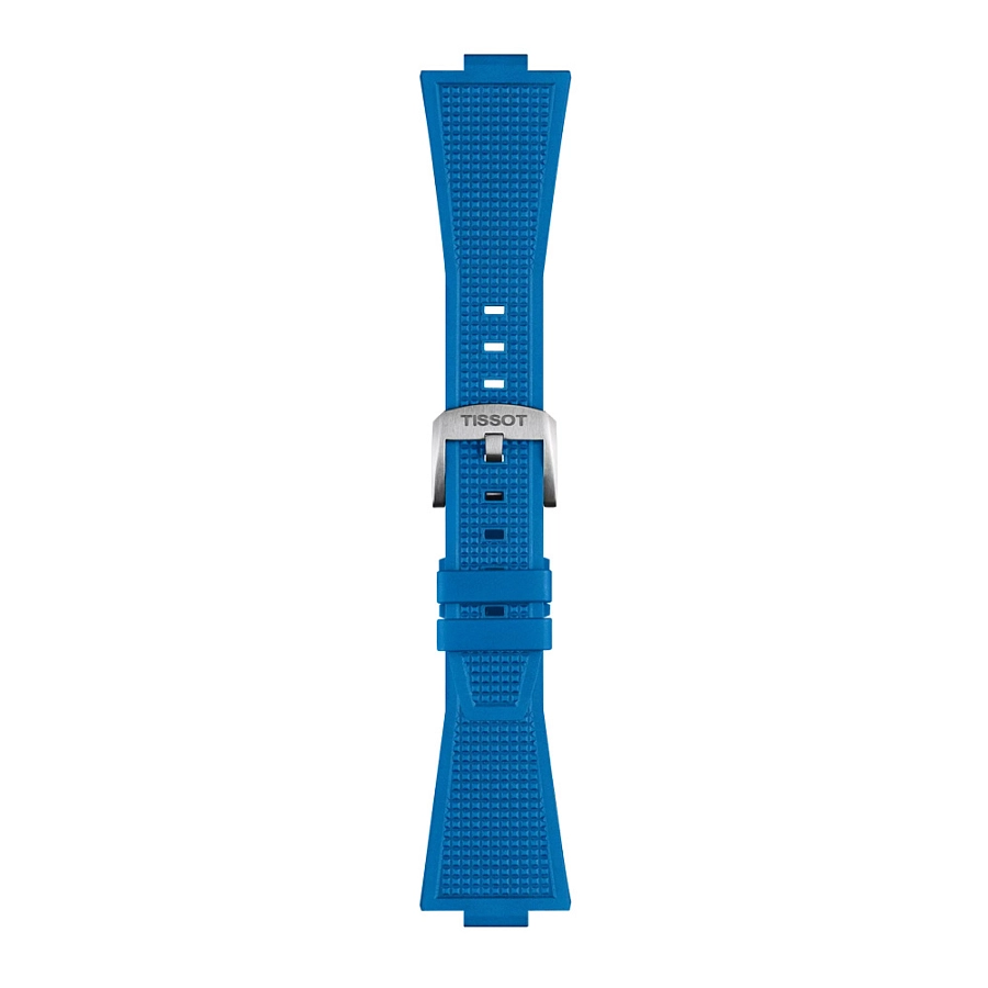 Blaues Tissot Gummiarmband für PRX 40 mm T852.049.577