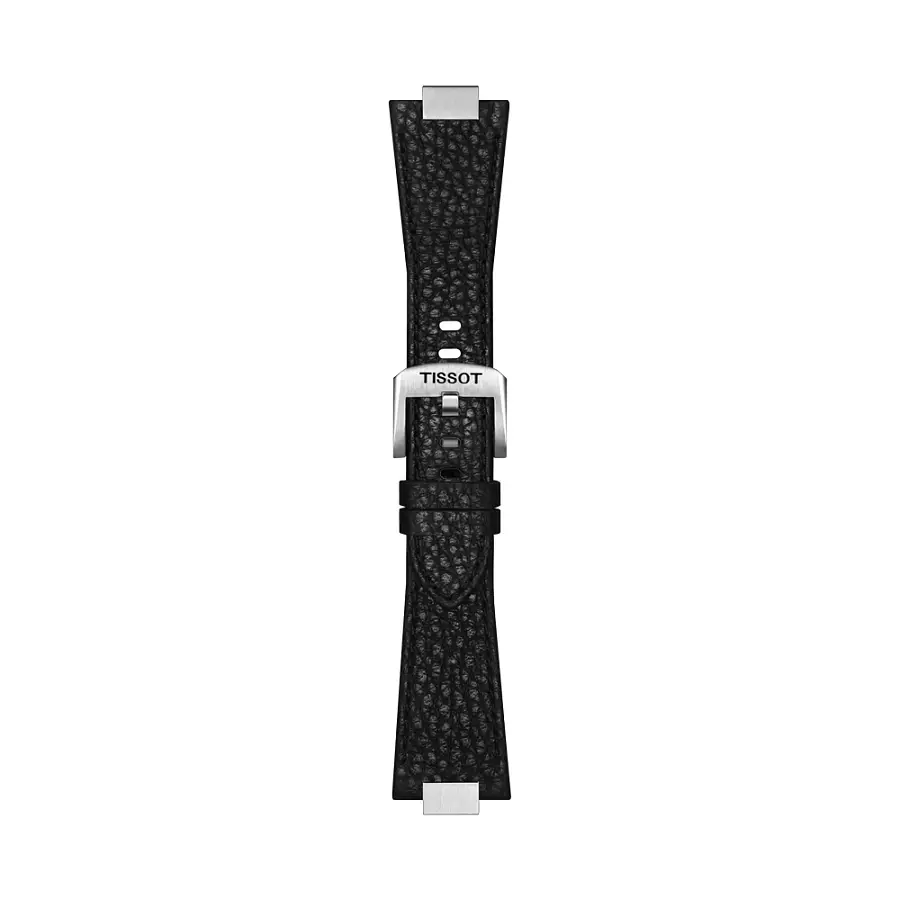 Schwarzes Tissot Lederarmband für PRX 35 mm T852.049.990
