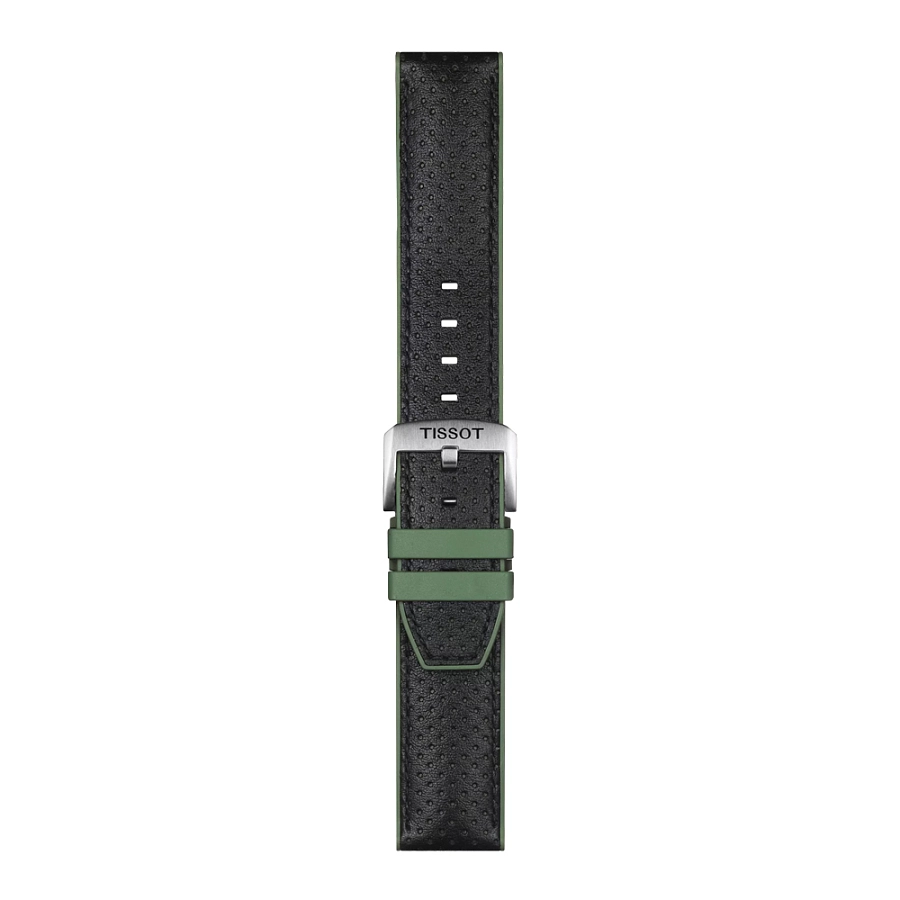 Grün-schwarzes Tissot Armband 22 mm T852.046.787