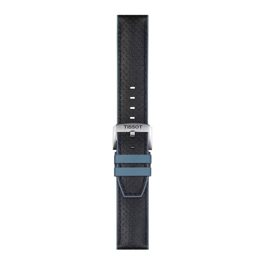 Blau-schwarzes Tissot Armband 22 mm T852.046.785