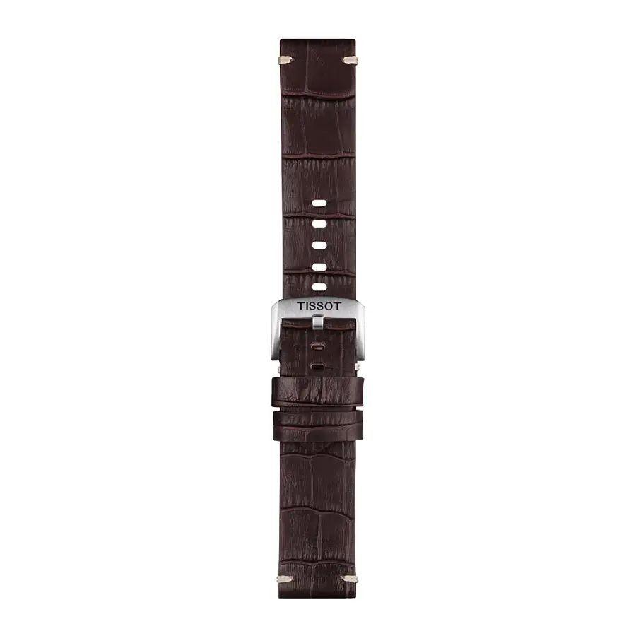 Tissot braunes lederarmband 22 mm T852.046.773