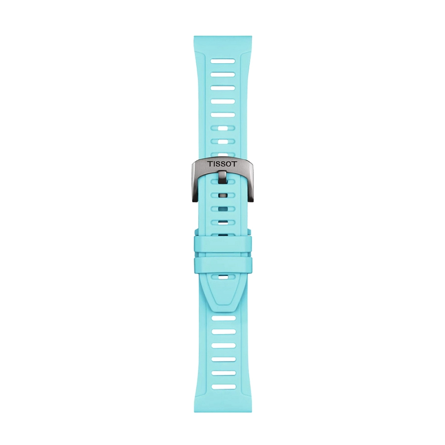 Ice blue silikonarmband Tissot 21 mm XS T852.049.329