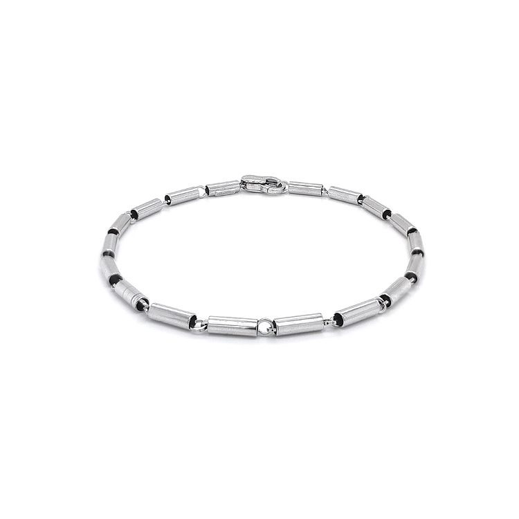 Elegantes Armband aus Weißgold