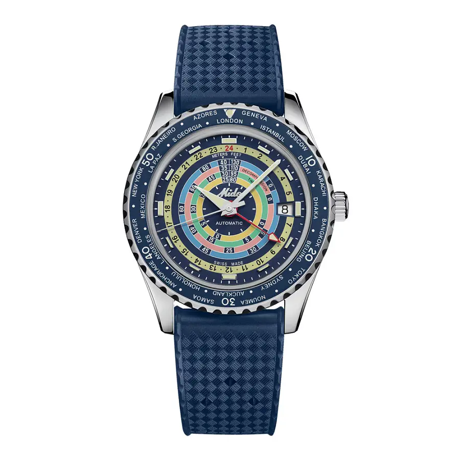 Mido Ocean Star Dekompressions-Weltzeituhr M026.829.17.041.00