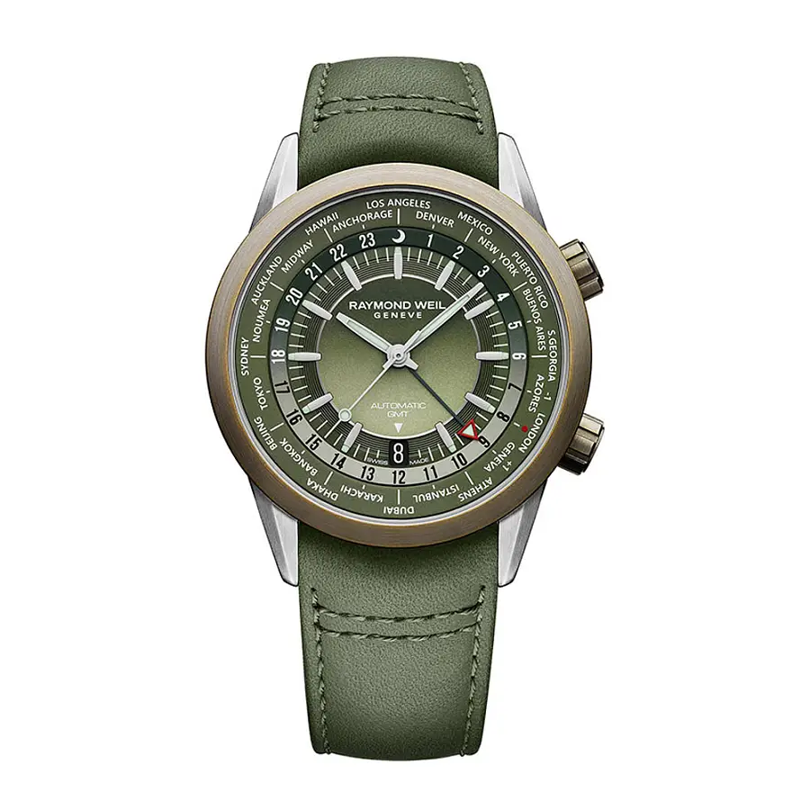 Raymond Weil Freelancer GMT Weltzeituhr 2765-SBC-52001