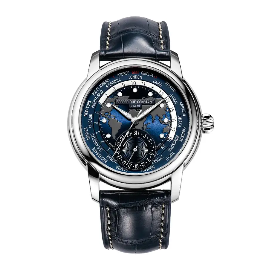 Frederique Constant Weltzeituhr Manufaktur FC-718NWM4H6