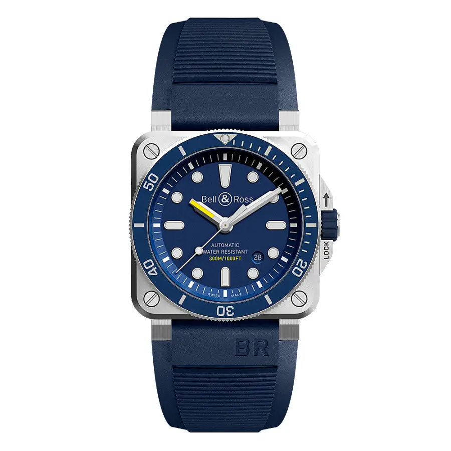 Bell & Ross Taucher Blau BR0392-D-BU-ST/SRB