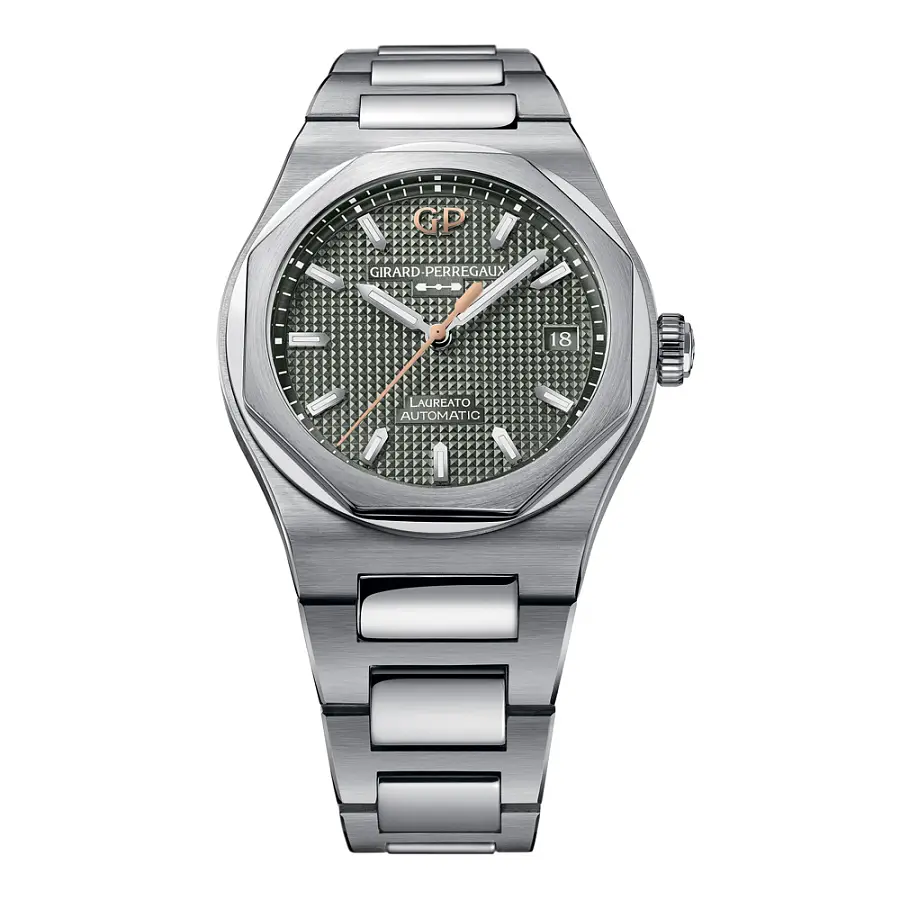 Girard-Perregaux Laureato 38mm Salbei Grün 81005-11-3407-1CM