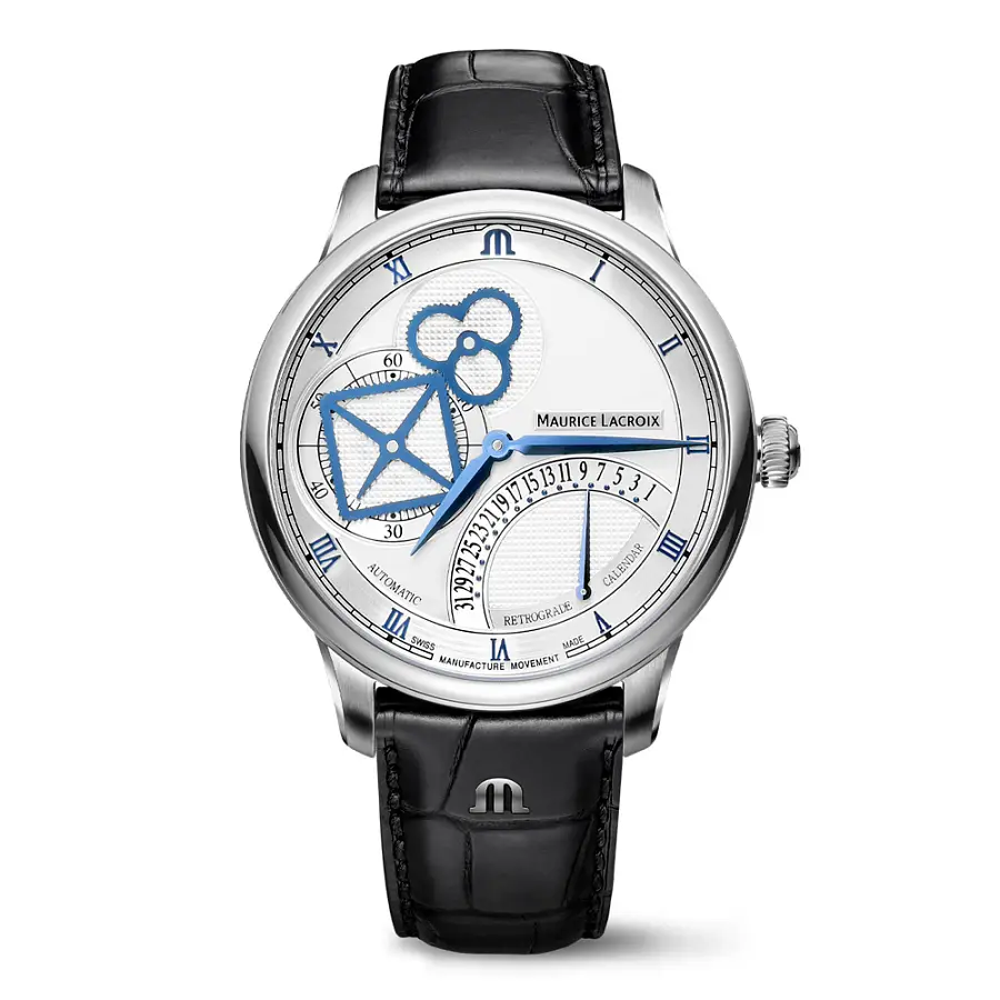 Maurice Lacroix Meisterwerk Quadratisches Rad Retrograde MP6058-SS001-110