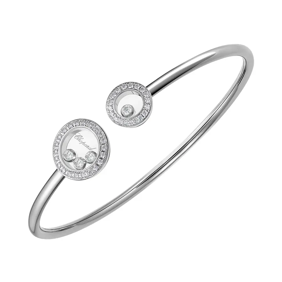Gold Chopard Happy Diamonds Armband 85A618-1202