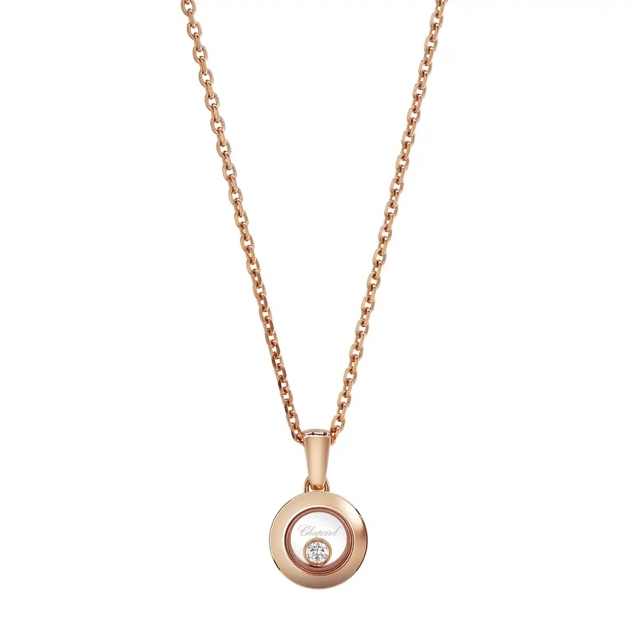 Gold-Anhänger Chopard Happy Diamonds 79A017-5001