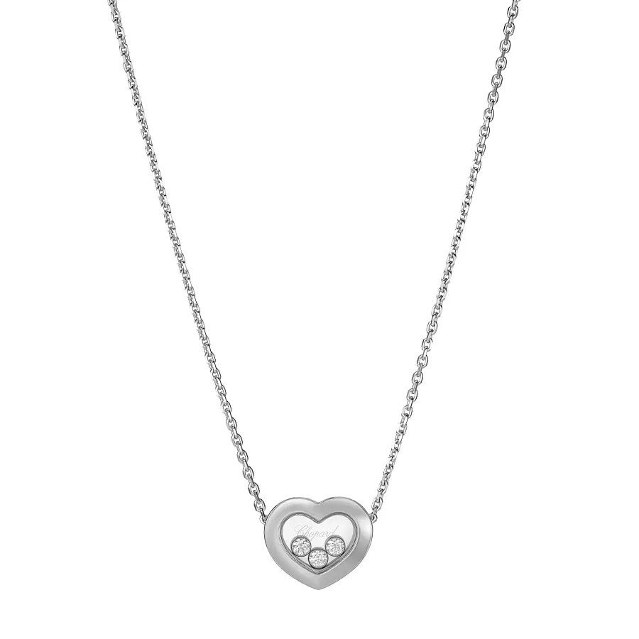 Gold Chopard Happy Diamonds Halskette 81A611-1001