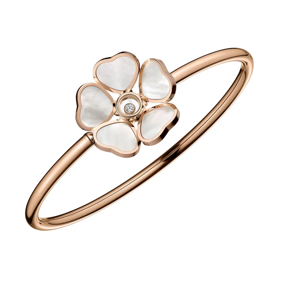 Gold Chopard Happy Herats Blumenarmband 85A085-5302