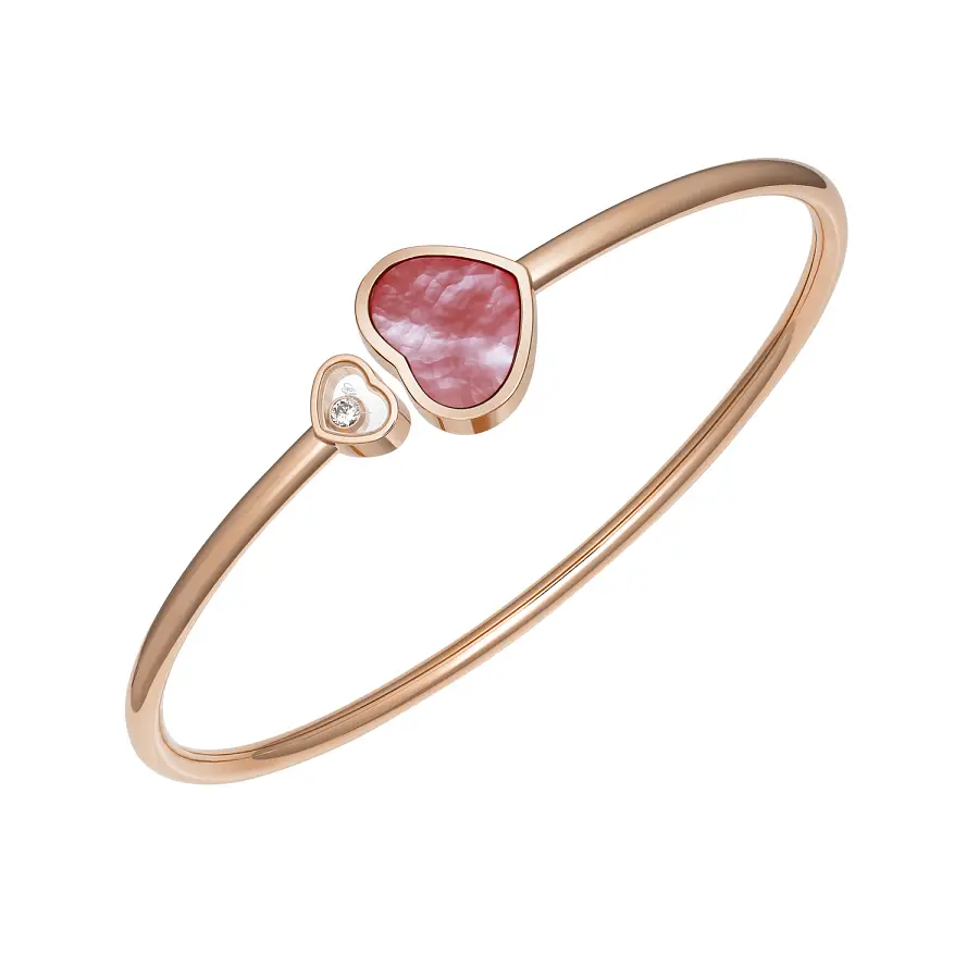 Gold Chopard Happy Hearts Armband 857482-5706