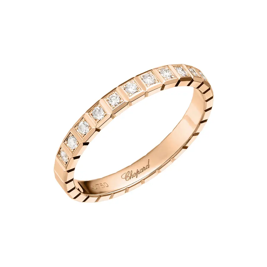 Chopard Ice Cube 827702-5257 Ring aus Roségold