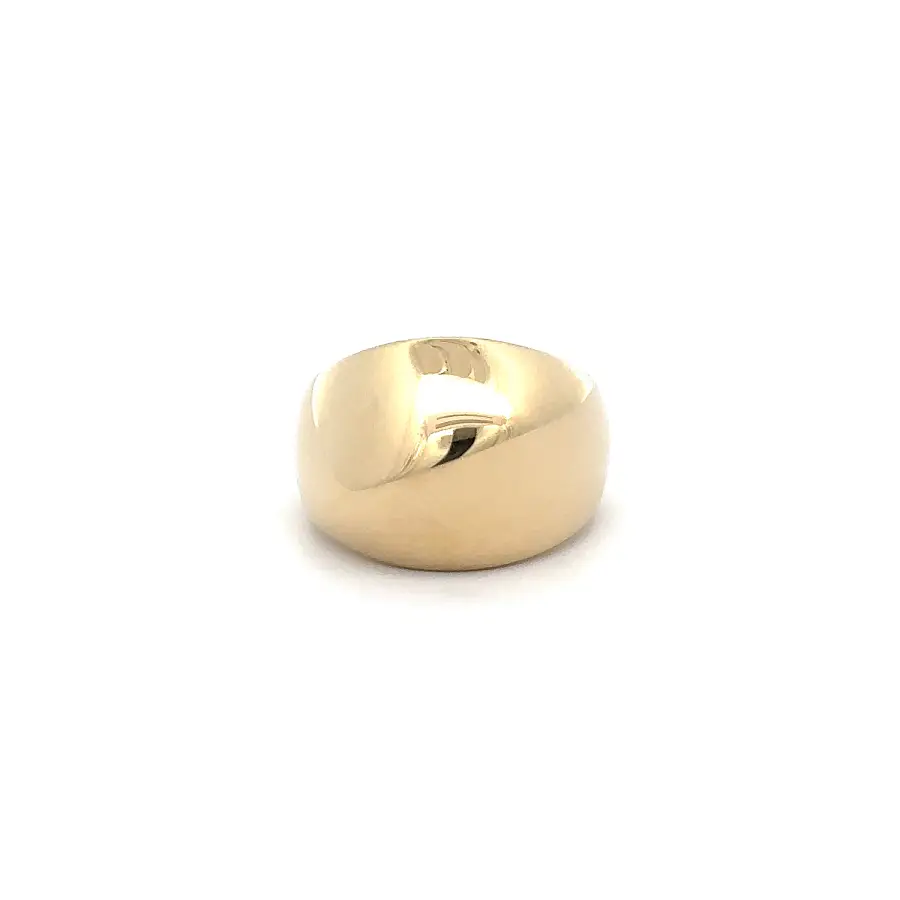 Goldring – massiv und glatt poliertes Design