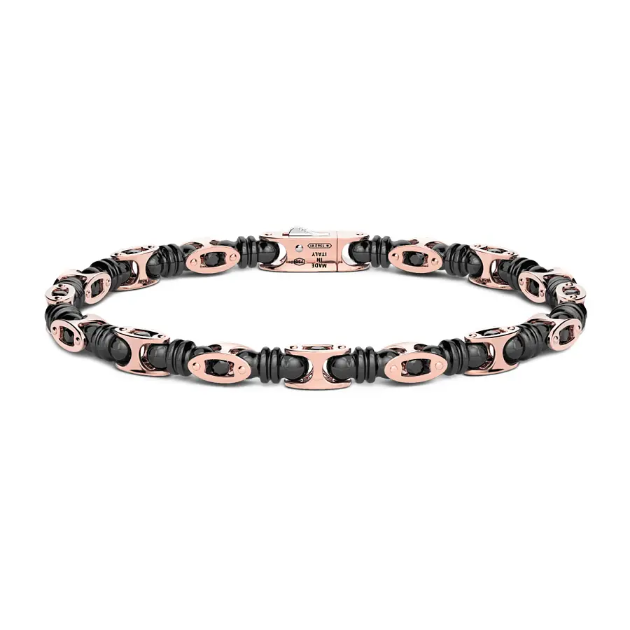 Zancan Ceramikgold Goldarmband KB050R-N