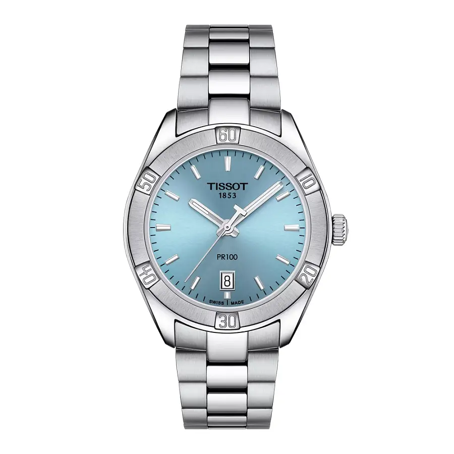 Tissot PR 100 Sport Chic Lady Ice Blue T101.910.11.351.00