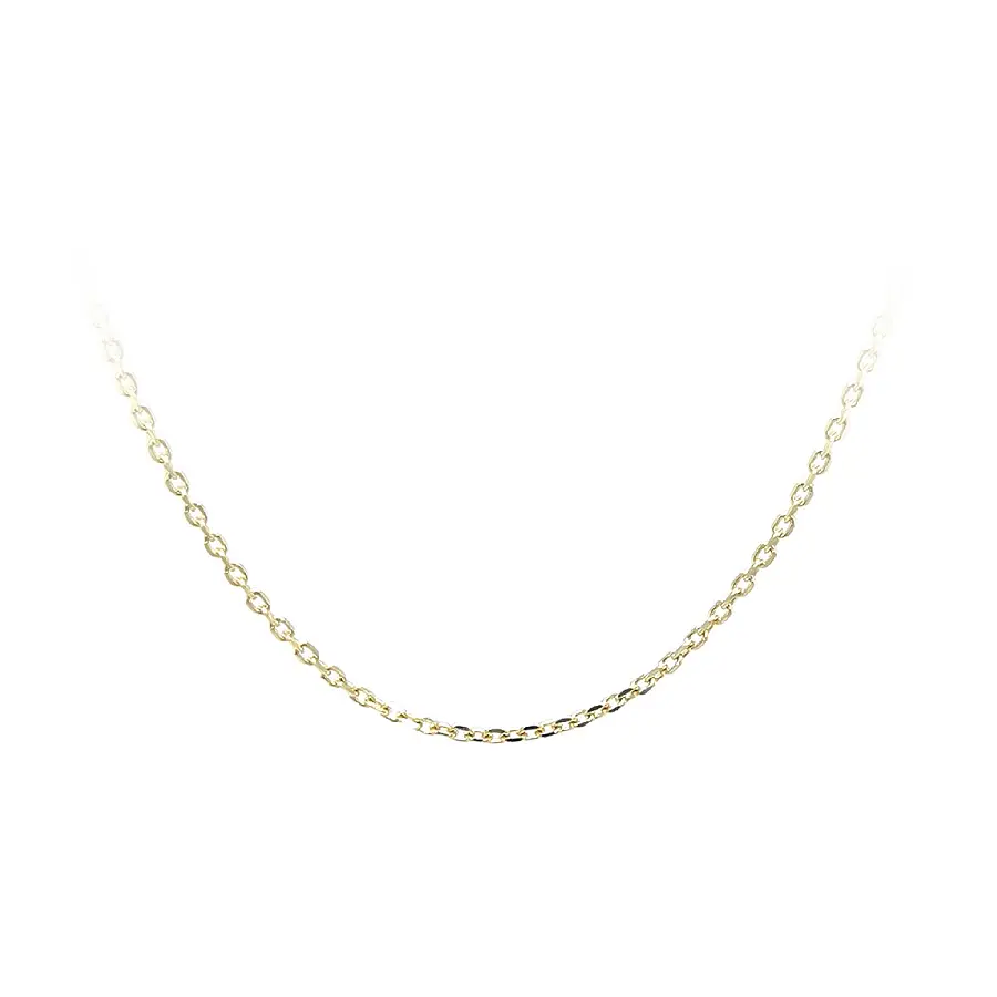 Goldkette im Anker-Muster