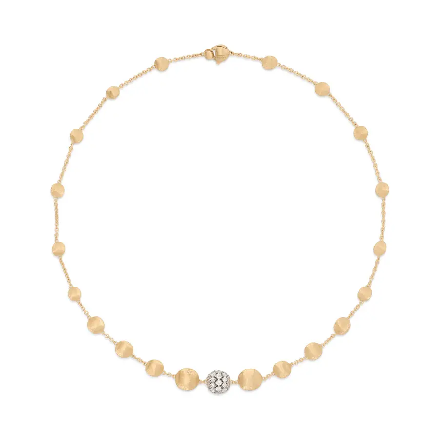 Goldene Halskette Marco Bicego Africa Alta CB2899_B2 YW Q6
