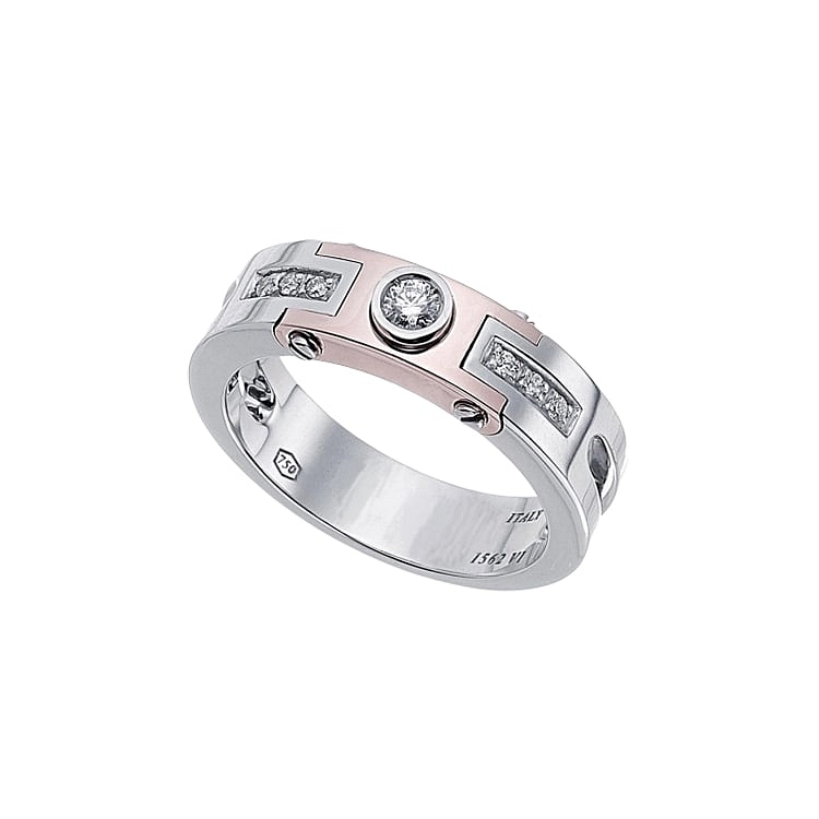 Gold Ring Zancan Couture Ringhs EA107BR
