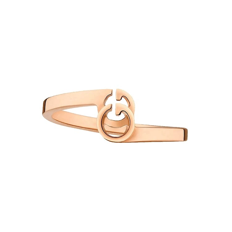 Gold Gucci GG Laufring