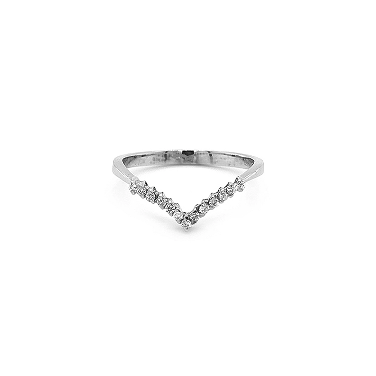 Goldring mit Diamanten