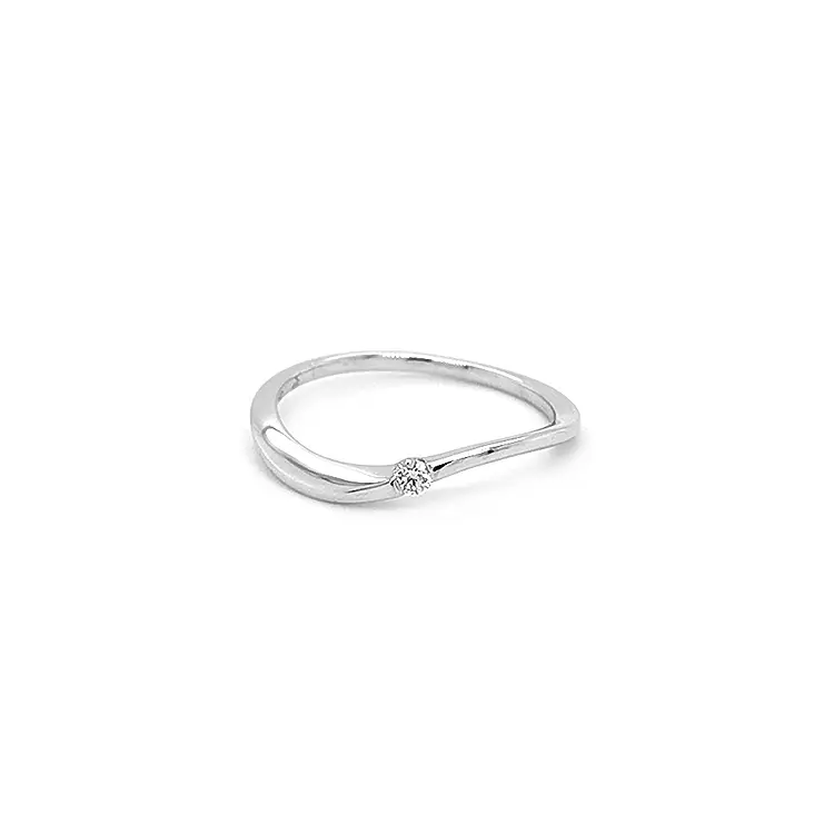 Gold Verlobungsring mit Diamant