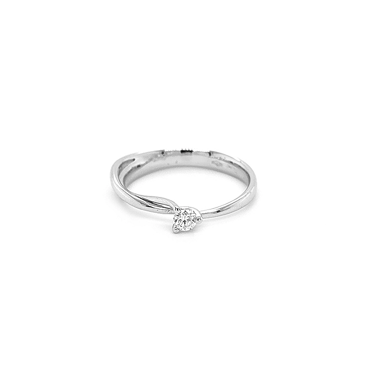Gold Verlobungsring mit Diamant