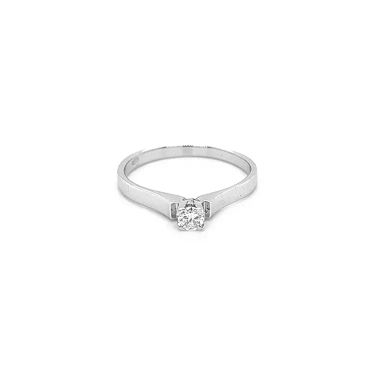 Gold Verlobungsring mit Diamant