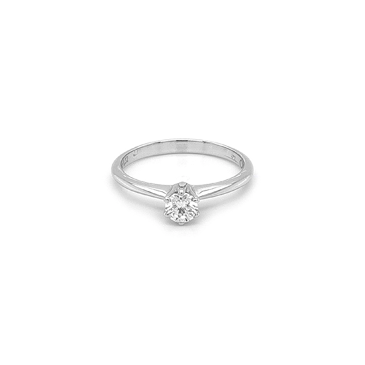 Gold Verlobungsring mit Diamant