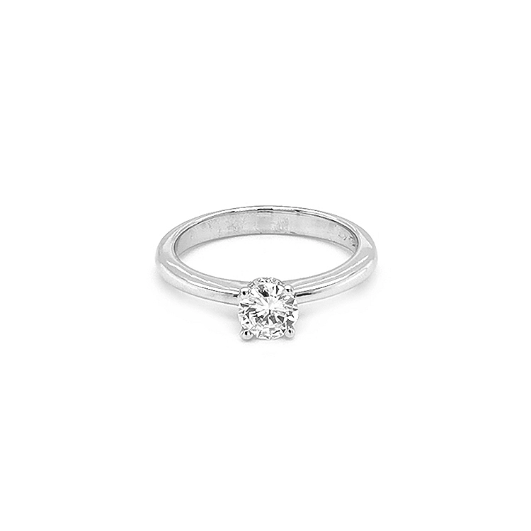 Gold Verlobungsring mit Diamant