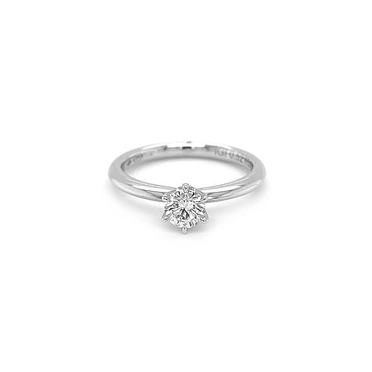 Gold Verlobungsring mit Diamant