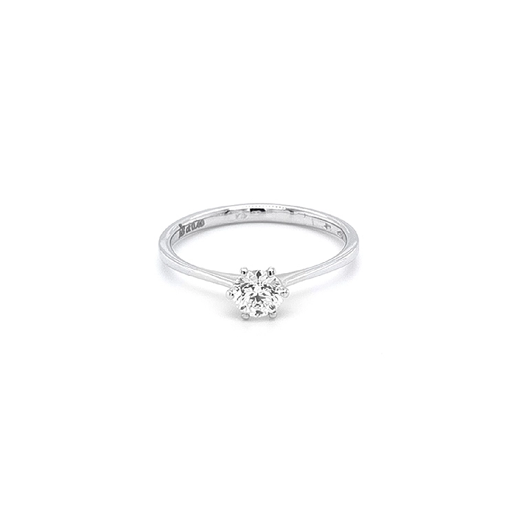 Gold Verlobungsring mit Diamant