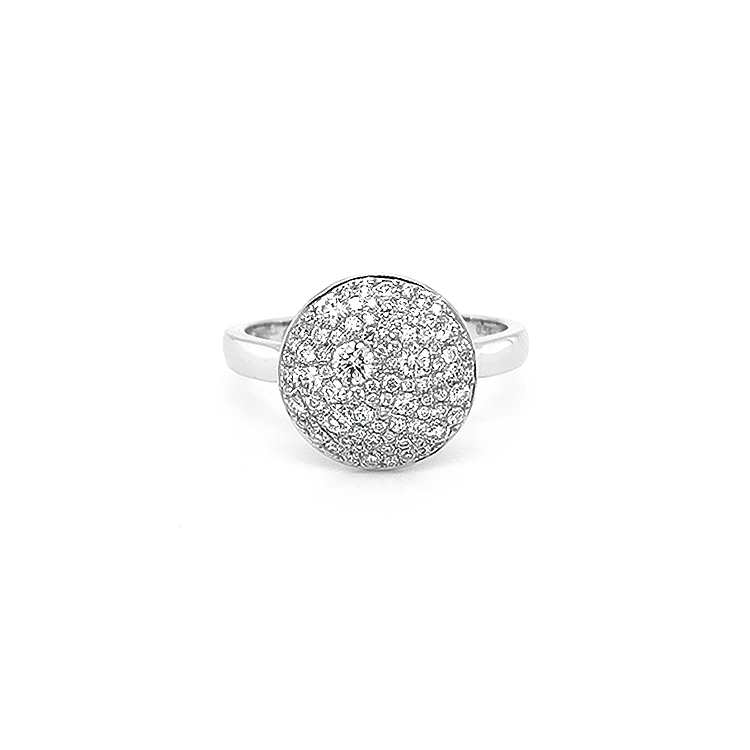 Goldring mit Diamanten