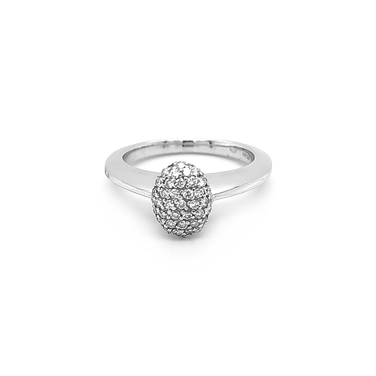 Goldring mit Diamanten